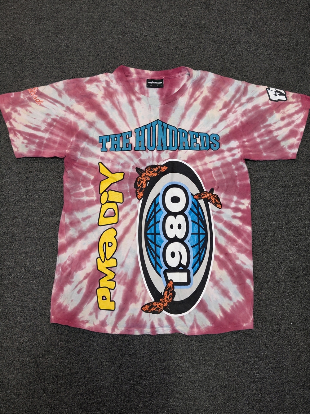 The Hundreds Tie Dye Graphic Tee